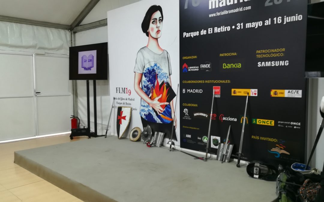 Feria del libro de Madrid 2019. La espada VS la pluma